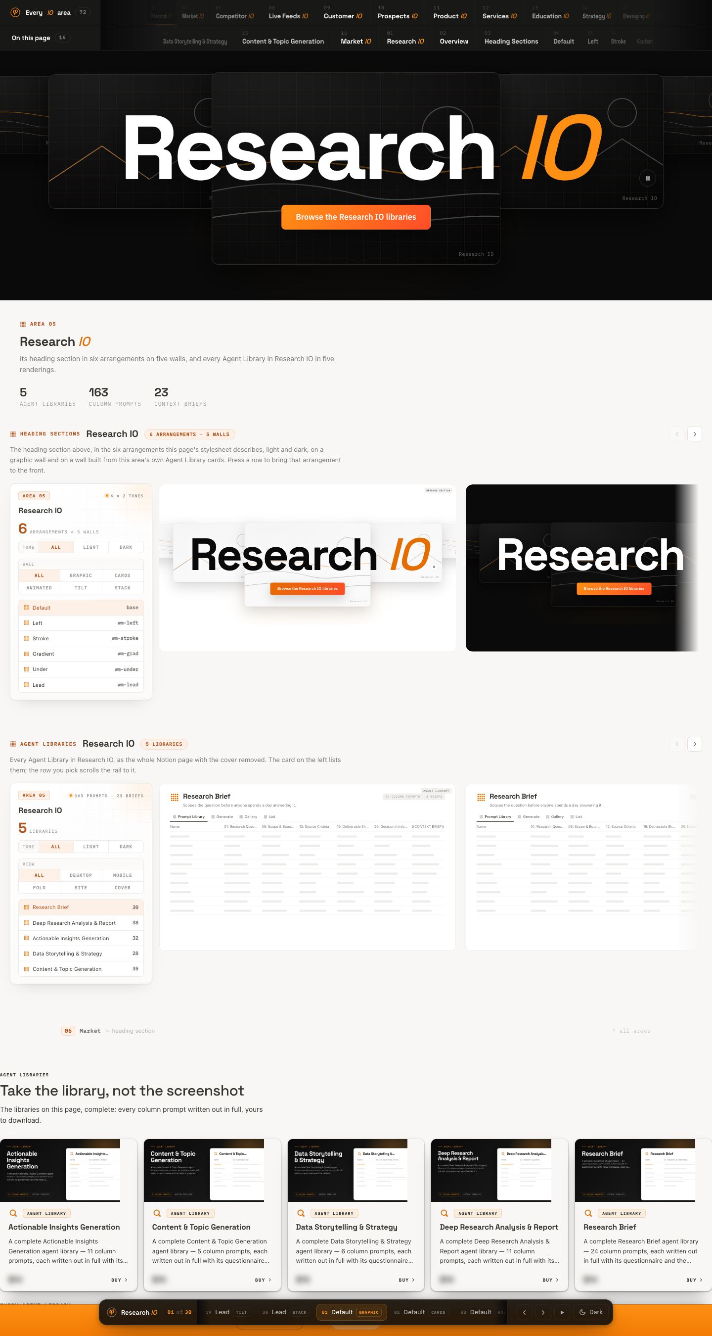 Intelligent Operations: Website — 05Research IO